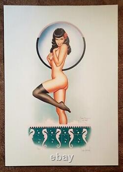 1983 Bettie's Bath Page Dave Stevens Signed #17/395 Gallery Archival Edtion COA