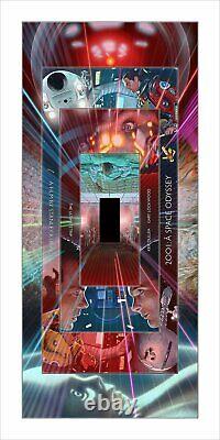 2001 Space Odyssey Dave Neil Davies REGULAR Poster Giclee Print 12x24 Mondo