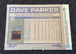 2003 Topps Archives DAVE PARKER AUTO Fan Favorites Autograph SP SSP
