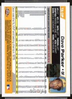 2004 TOPPS RETIRED SIGNATURE AUTOGRAPHS #TA-DP DAVE PARKER AUTO /468 Set Break