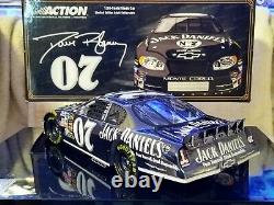 2005 Dave Blaney old#07 Jack Daniel's Monte Carlo Color Chrome 1/24 scale signed