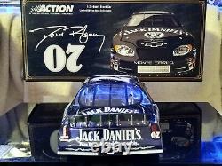 2005 Dave Blaney old#07 Jack Daniel's Monte Carlo Color Chrome 1/24 scale signed