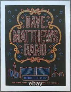 2007 Dave Matthews Band poster Limited Edition