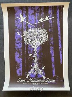 2008 Dave Matthews Band poster Limited Edition