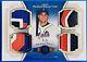 2012 Topps Museum David Wright #d 4/5 Quad Patch Jersey Relics New York Mets