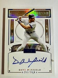 2021 Panini Flawless Baseball Dave Winfield Honored Ink Auto /5- NY Yankees