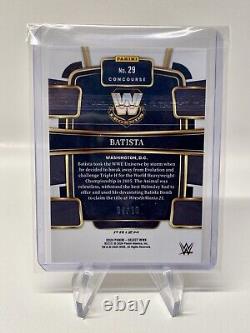 2024 WWE Panini Select BAUTISTA Gold Cracked Ice /10