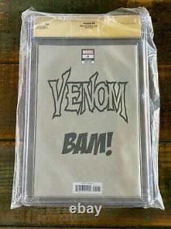 9.8 CGC SS Venom #4 Signed Dave Wilkins