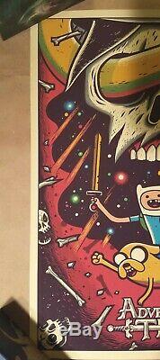 Adventure Time by Dave Quiggle Mondo limited edition art print 18 x 24 in