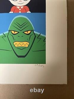 Batman The Animated Series SET poster print Dave Perillo LIMITED Mondo