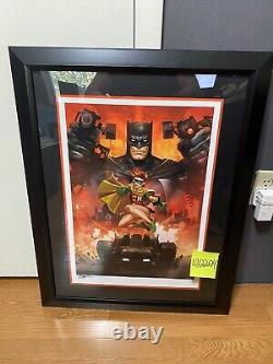 Batman The Dark Knight Returns Sideshow Collectibles Art Print Dave Wilkins