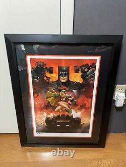 Batman The Dark Knight Returns Sideshow Collectibles Art Print Dave Wilkins