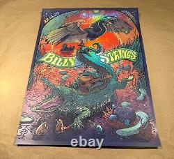 Billy Strings FOIL Poster New Orleans 2024 Dave Kloc Uno NOLA 12/31 NYE Run