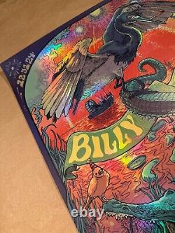 Billy Strings FOIL Poster New Orleans 2024 Dave Kloc Uno NOLA 12/31 NYE Run