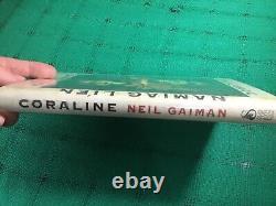 CORALINE #736/1000 Signed NEIL GAIMAN & Dave Mckean SUBTERRANEAN PRESS 2007