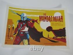 Chapter One The Mandalorian Screen Print By Dave Perillo Mondo Artist Bng