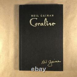 Coraline by Neil Gaiman & Dave McKean (Limited First Edition, Hardcover)