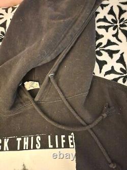 Crack Gallery X Fuckthislife Weirdo Dave Ftl Collab Hoodie Limited Edition Rare