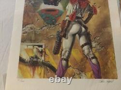 DAVE DORMAN COLOR LITHOGRAPH TREKKER LIMITED EDITION 115/500 SIGNED 24 x 17