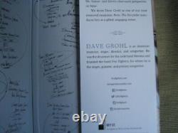 DAVE GROHL SIGNED THE STORYTELLER Limited Hardcover First Edition FOO FIGHTERS