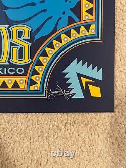 DAVE MATTHEWS TIM REYNOLDS POSTER Cancun, Mexico BioWorkz 2020 Kwok Artist Ed