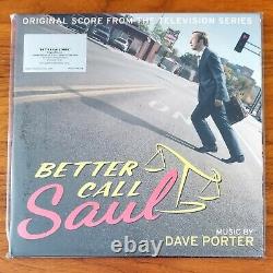 DAVE PORTER BETTER CALL SAUL ORIGINAL SCORE Deluxe RED 180g Vinyl #785/1000