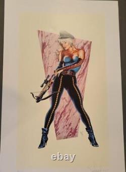 DAVE STEVENS Limited, Signed / Numbered MIMI RODIN print #14 / 850, VF/NM, 1993