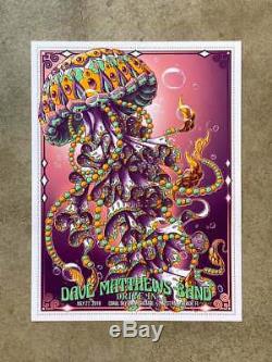 DMB Dave Matthews Band BIOJELLY Poster Drive-In Series x/75 Limited Edition