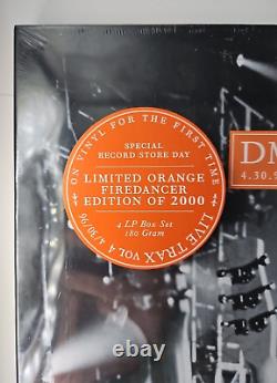 DMB Live Trax Vol 4 Orange Vinyl 4 LP RSD Set #1590/2000 Dave Matthews Band NEW