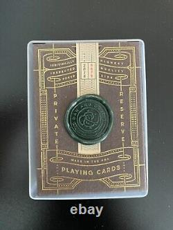 Dan and Dave Private Reserve Playing Cards LIMITED EDITION NEW