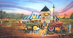 Dave Barnhouse For Top Honors Canvas #43/195 WithCERT Rare Tractors