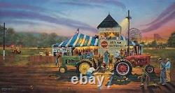 Dave Barnhouse For Top Honors Canvas #45/195 WithCERT Rare Tractors
