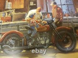 Dave Barnhouse From One Generation To Another AP 37/195 Mint WithCERT Harley