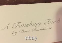 Dave Barnhouse Print A FINISHING TOUCH Limited Edition Litho 146/1950