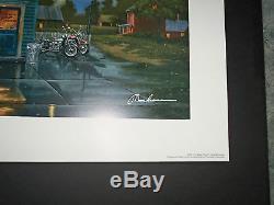 Dave Barnhouse Sam's Place Signed (With Harley Logo's) Very Rare Mint