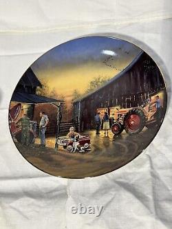 Dave Barnhouse Saturday Night Special Limited Edition Plate+Stand #2 Signed RARE