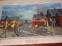 Dave Barnhouse Starting Them Young Signed Numbered Matted Framed Print