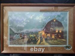 Dave Barnhouse Tales of the Day Signed Limited Edition Print Matted Framed COA