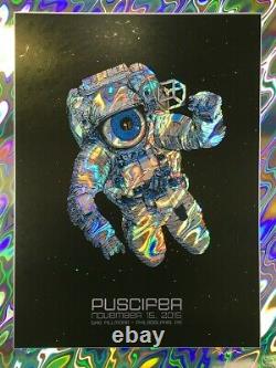 Dave Hunter Puscifer @ The Fillmore Lava Foil Poster TOOL POSTER