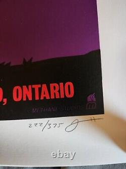 Dave Matthews Band 6-18-08 Molson Amphitheatre Toronto Concert Poster 222/375