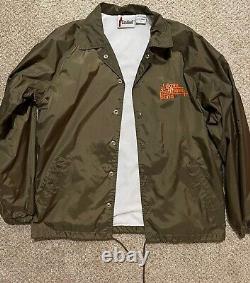 Dave Matthews Band Brown Windbreaker Jacket Limited Edition NEW! DMB Apparel