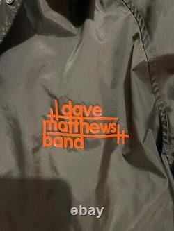 Dave Matthews Band Brown Windbreaker Jacket Limited Edition NEW! DMB Apparel