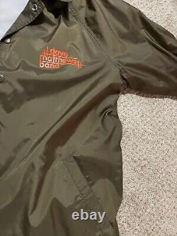 Dave Matthews Band Brown Windbreaker Jacket Limited Edition NEW! DMB Apparel