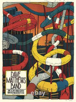 Dave Matthews Band Concert Poster Landland Limited Edition of 610