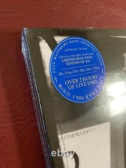 Dave Matthews Band DMB LIVE Trax Vol 1 Blue Vinyl 4 LP Numbered 2013 Sealed