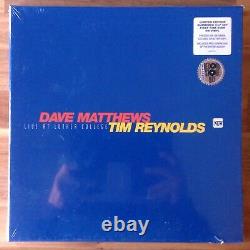 Dave Matthews Band Live at Luther College Vinyl 4xLP Box Set Yellow Splatter RSD