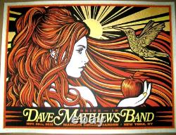 Dave Matthews Band NYC CONCERT POSTER Drive In 2020- SOLD OUT / Slater