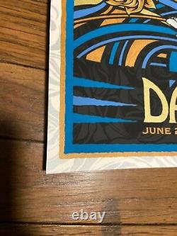 Dave Matthews Band Poster 2019 Noblesville Slater MINT LIMITED Show EDITION #ed