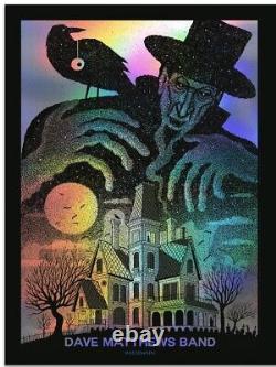 Dave Matthews Band Poster. Halloween 2023 Foil Variant. Limited Edition DMB