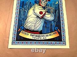 Dave Matthews Band Poster Tempe 2020 Innings Festival Methane Signed #/460